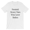 Bunny mom t-shirt in white