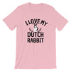 Dutch rabbit shirt in pink