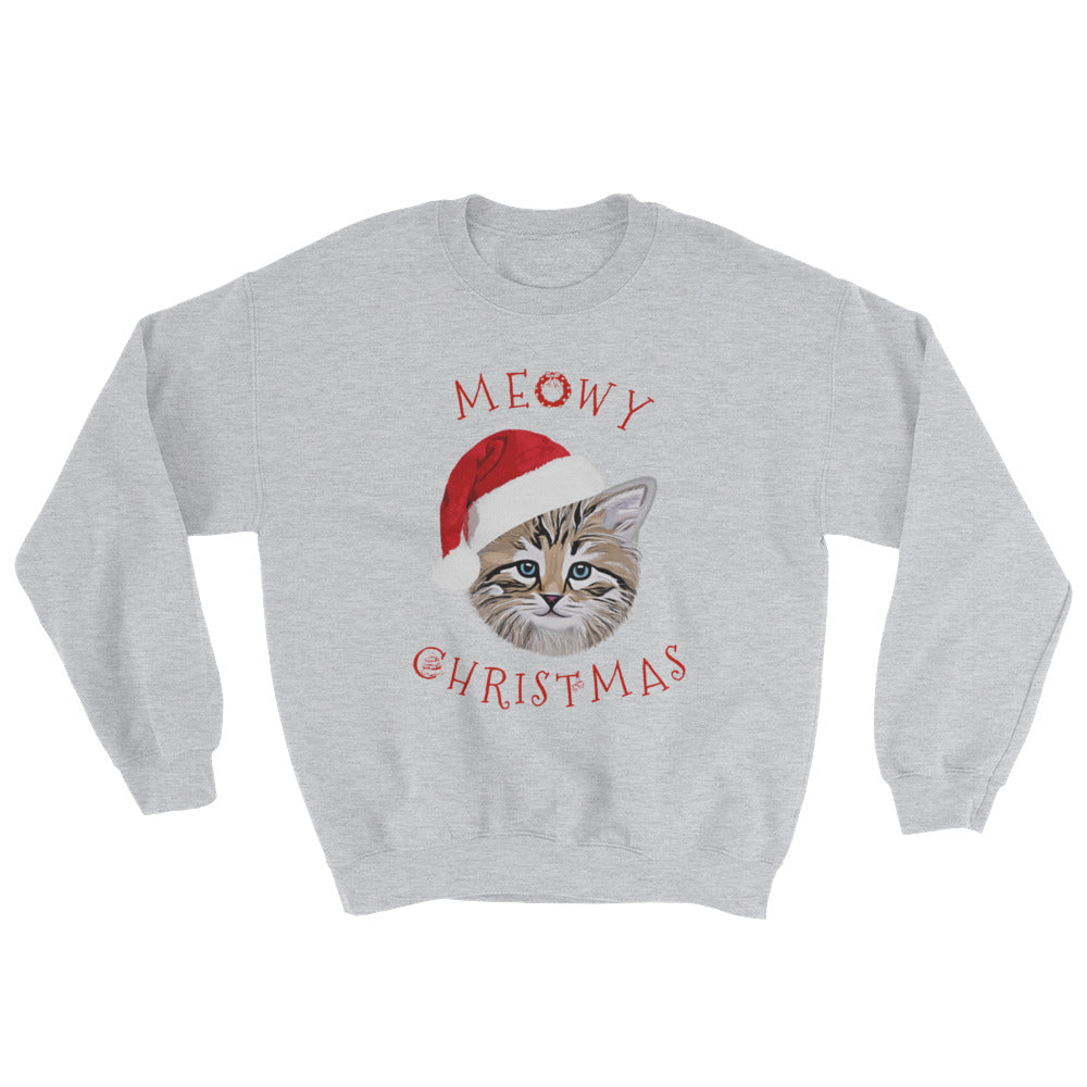 kitty christmas sweater