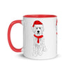 goldendoodle christmas mug