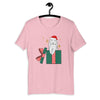 Christmas bunny shirt in pink