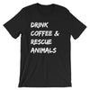 Animal rescue shirt in black