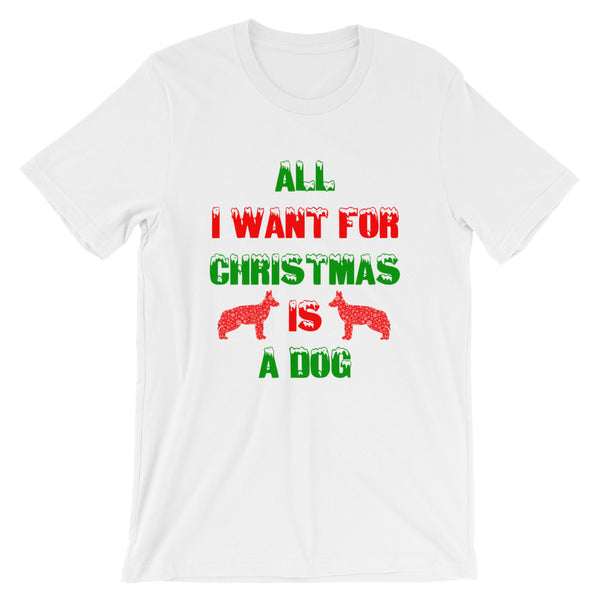 German shepherd Christmas shirt