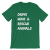 Animal rescue shirt in green